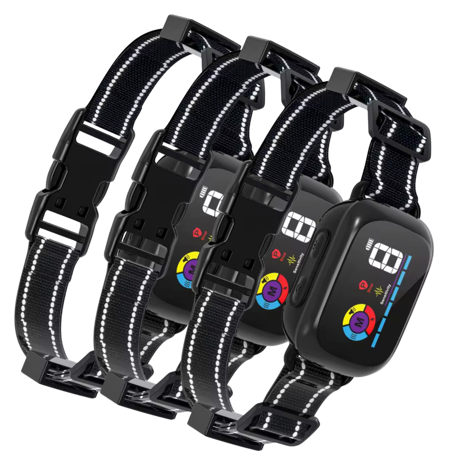 Collar Trainer Dog Bark Collar for 3 Dogs